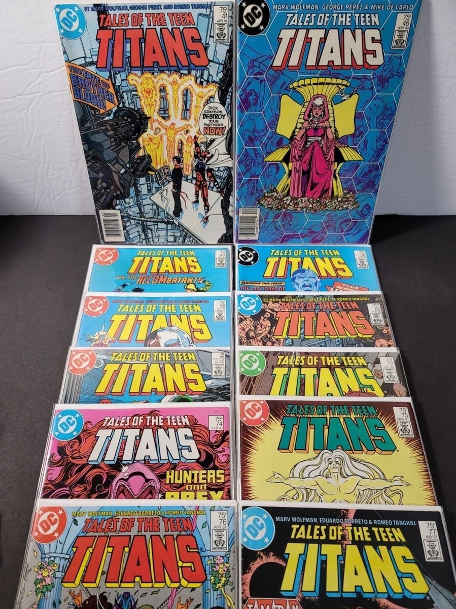 Tales of the New Teen Titans (12 issue bundle) | eBay