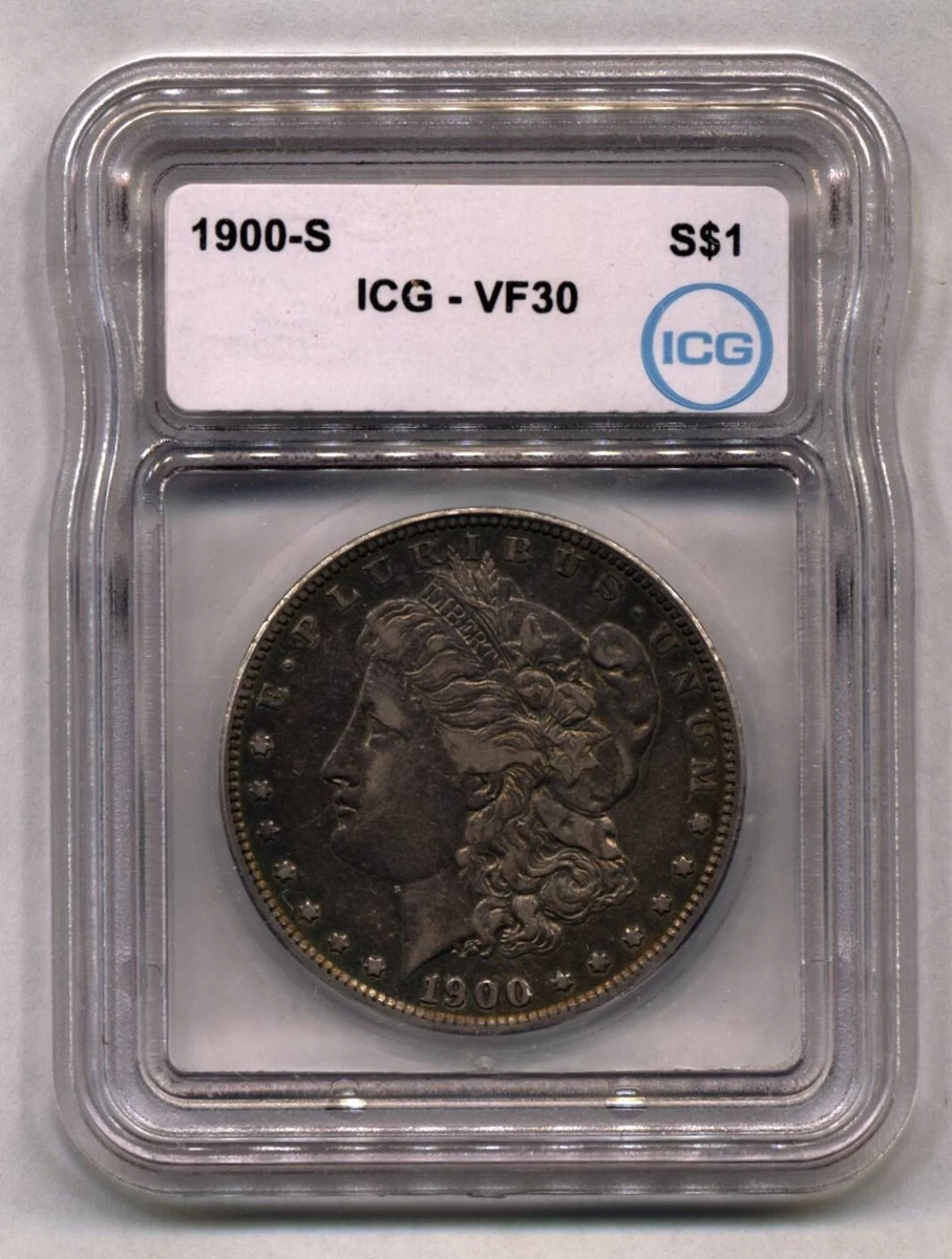 1900 S Morgan Silver Dollar ICG VF-30 | eBay