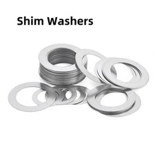Shim Washers 0.1/0.2/0.3/0.5mm Thick DIN 988 High Quality A2 Stainless Steels