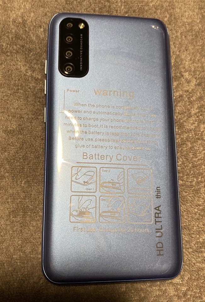 Teléfono inteligente Landvo Rino4 Pro HD ultra delgado Android 4 GB/LEER descripción  Foto 4 de 4