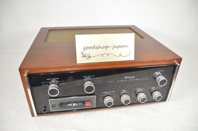 McIntosh C27 プリアンプ McIntosh C27 2-Channel Solid State Preamplifier