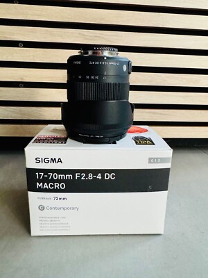 Sigma 17-70mm F/2.8-4.0 DC OS HSM Objektiv für Nikon 