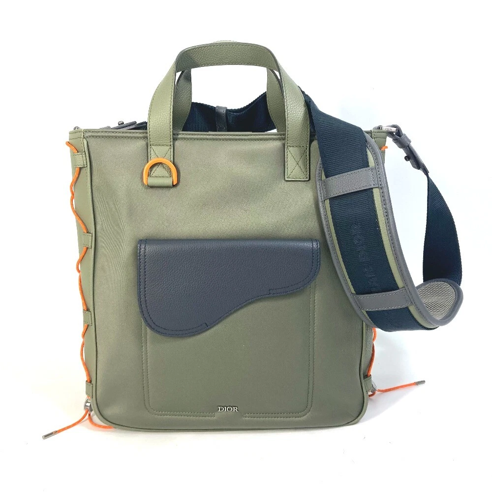 Sac de selle collaboration Dior 1ADSH198USF sacai 2 voies sac bandoulière sac fourre tout