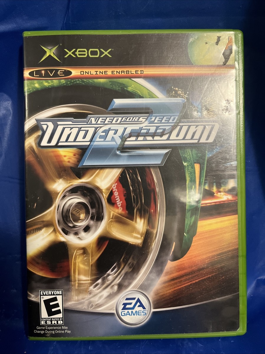 Need for Speed Underground 2 Microsoft Xbox Tested Manual Included