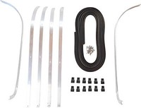 Zierleisten Satz F. Trittbrett Vespa PX 80, PX 125, PX 200, PX 150, PE