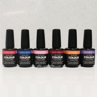 Artistic Nail Design SUMMER 2014 Collection 6 pc ACG Colour Gloss Pack Kit Set