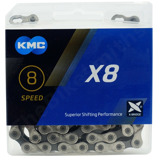 kmc x8 silver