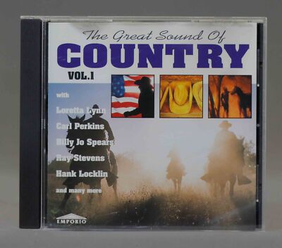 3 CD. The Great Sound Of Country. Vol.1, 2 y 3                   