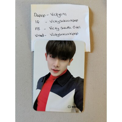 MONSTA X The Connect: Dejavu Wonho Photocard