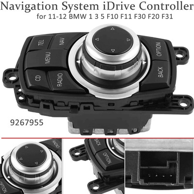 4pin Navigation System iDrive Controller for 11-12 BMW 1 3 5 F10 F11 F30 F20 F31