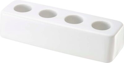 Yamazaki Business Toothbrush True Toothbra Shistand Plain Square White 2612 