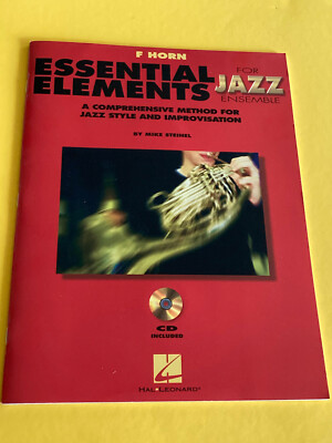 Essential Elements for Jazz Ensemble, F Horn, M.Steinel, Book/CD Set