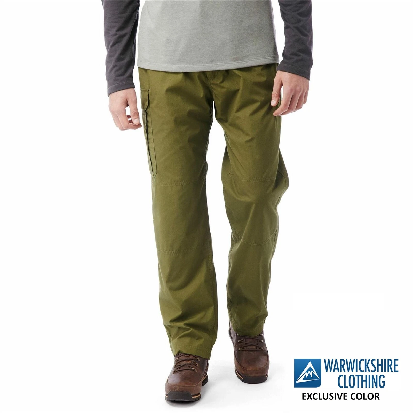 Craghoppers Classic Kiwi Mens Trousers Dark Moss New Exclusive Colour Hiking