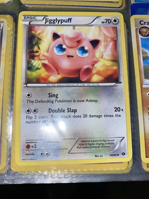 Pokemon Jigglypuff 78/99 Next Destinies Uncommon *MINT CONDITION