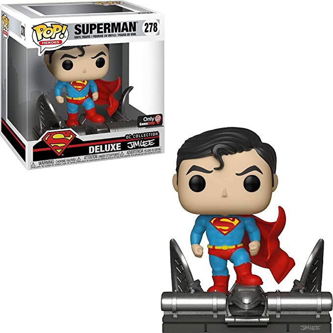 Funko Pop! Dc Collection By Jim Lee Deluxe Vinyl Figure -Superman #278 *Gamestop