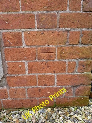 Photo 6x4 OS benchmark - Rodington, former Methodist Chapel An OS cutmark c2015