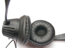 2 Ersatz Ohrpolster kompatibel zu Sennheiser HD 414, HD414 usw  Ø 55 mm 