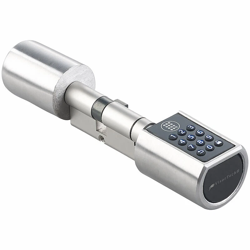 VisorTech Elektronischer Tür-Schließzylinder mit Zahlencode, Bluetooth & App - Bild 3 von 4
