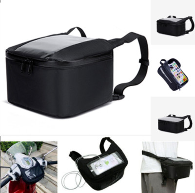 Smartphone Lenkertasche Wasserdicht Touchscreen Für Fahrrad Roller Vespa GTS 300