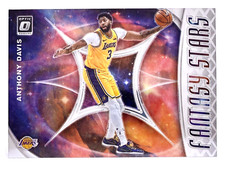2019-20 Optic Fantasy Stars #8 Anthony Davis Los Angeles Lakers
