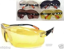 Safety Glasses Goggles Rubber Tipped Adjustable Arms Driving Household Projects