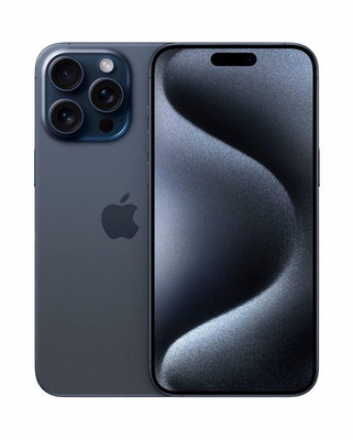 Apple iPhone 15 Pro Max 128GB Blue Unlocked Bar Smartphone 40MP Camera