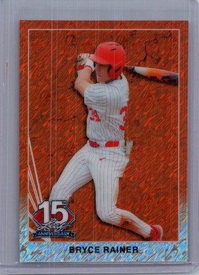 Bryce Rainer 2025 Leaf National NSCC Baseball 1/1 Pre Production Proof ...