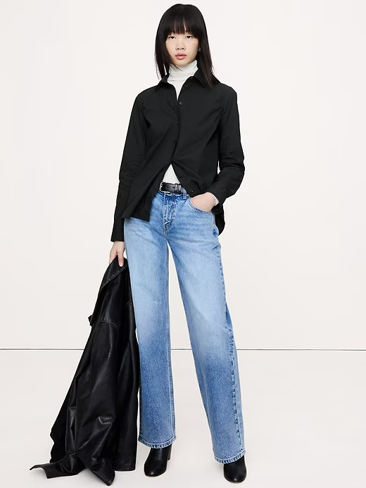 Bananarepublic - The Everyday Shirt in Cotton Poplin - Last Chance
