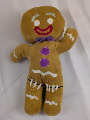 Shrek Gingy Gingerbread Man Soft Plush Stuffed Animal Dreamworks NO TAGS 14''