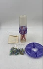 Vintage Ideal Multicolor Nerves Marbles Sticks & Skill Ker Plunk Board Game