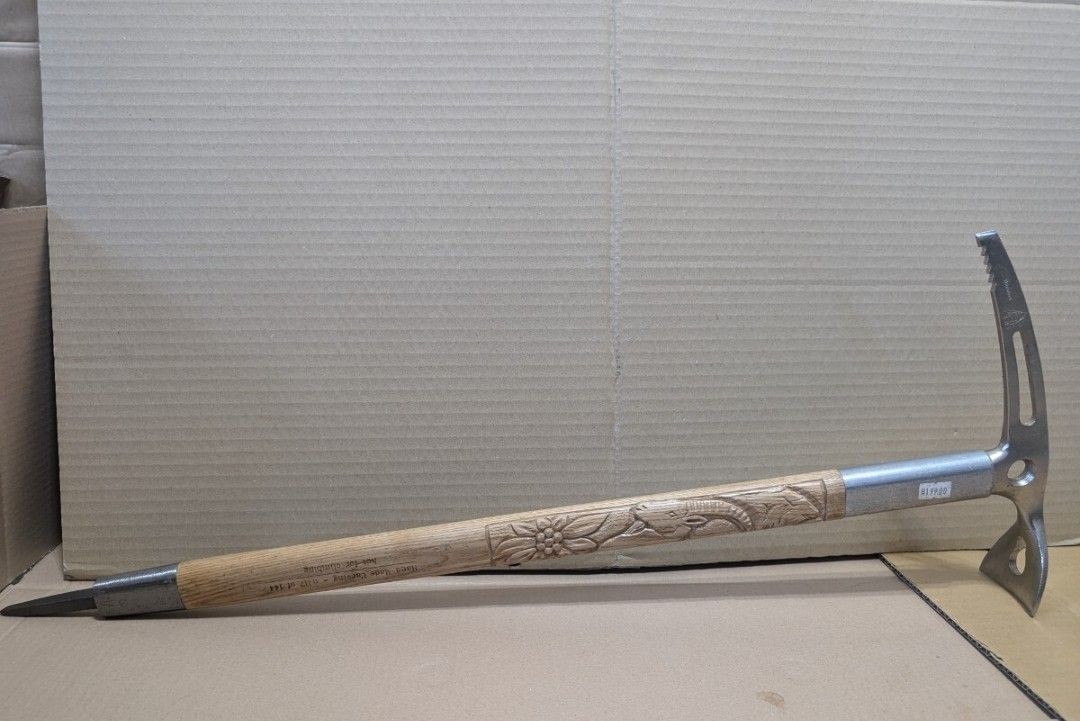 Hacha de eje de madera Camp Bernina ITALIA premana montañismo nieve vintage Japón