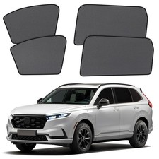 XCBYT 4 Pack 2023-2024 Honda CRV Window Shades with Breathable Mesh Window Co...