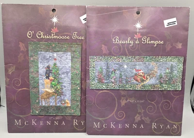 McKenna Ryan Quilt Patterns Christmas 2 O Christmoose Tree - Bearly a Glimpse - Image 1 of 4