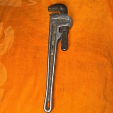 Ridgid 818 Aluminum 18 Inch Straight Pipe Wrench, Plumbing Wrench. (T12)