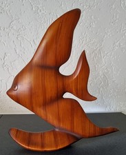 Keramik Skulptur Fisch RS Cortendorf Skalar vintage 60er?