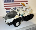 GI Joe Snow Cat Arctic Vehicle 1985 *FOR PARTS OR REPAIR* UNBROKEN CANOPY VTG