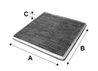 Innenraumfilter Valeo Protect 715650 Aktivkohlefilter FüR RAV Toyota Verso Yaris
