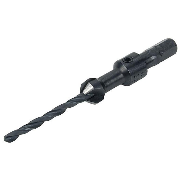 Wolfcraft Pilot Drill With Countersink ø 4.5/12mm Hex Shank