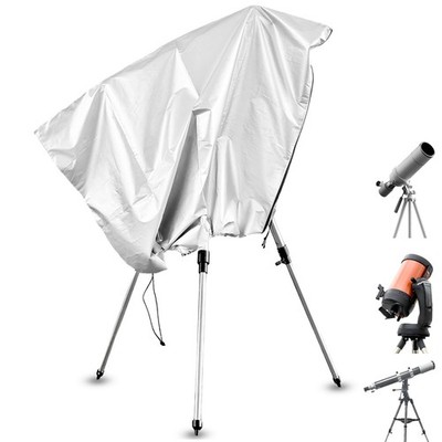 Telescope Cover with Adjustable Drawstring Zipper Waterproof Astronomical Tel...