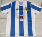 Mario Kempes Signed Autographed Soccer Argentina World Cup Jersey Adidas JSA