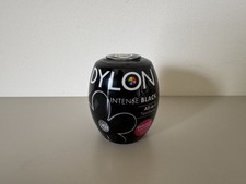 * * DYLON * * Textilfarbe Intense Black Farbe & Fixierer für 600g Stoff NEU&OVP
