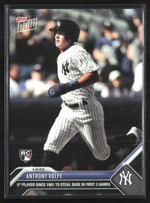 Anthony Volpe 2023 Topps Now RC PR4237 E #31 New York Yankees
