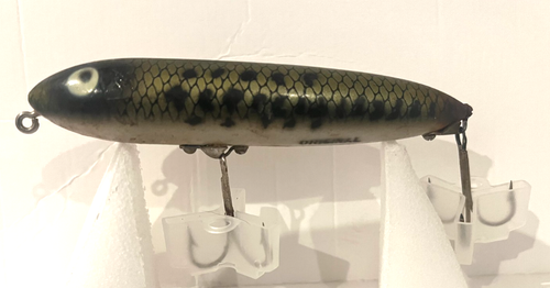 Leurre Vintage Heddon Zara Spook Swayback – Transparent, Topwater, Pour Bass