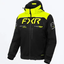 FXR MENS REVO RRX Winter JACKET COAT - SNOWMOBILE - Black/Hi Vis  - SMALL - NEW