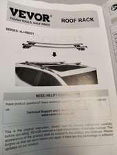 VEVOR Dachträger Universal Dachgepäckträger Auto Alu Querträger 90 kg Tragkraft