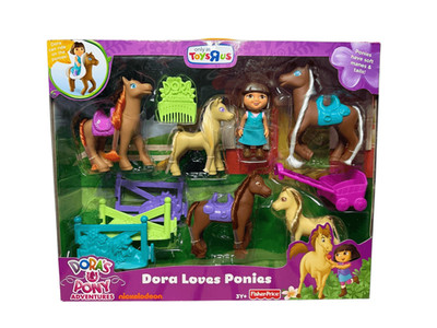 Fisher Price Dora the Explorer Dora Loves Ponies Pony Adventure Toys R Us NEW
