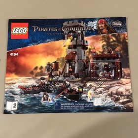 LEGO 4194 Pirates of the Caribbean Whitecap Bay 100% Complete w/ Manual and Box.