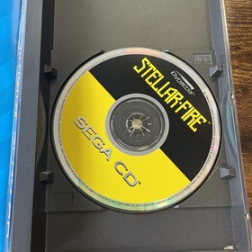 Stellar-Fire CIB Sega CD Complete Game Case Art Manual +Registration Card