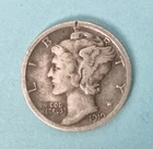 1919-S  RARE   VERY/FINE  +. SILVER MERCURY DIME