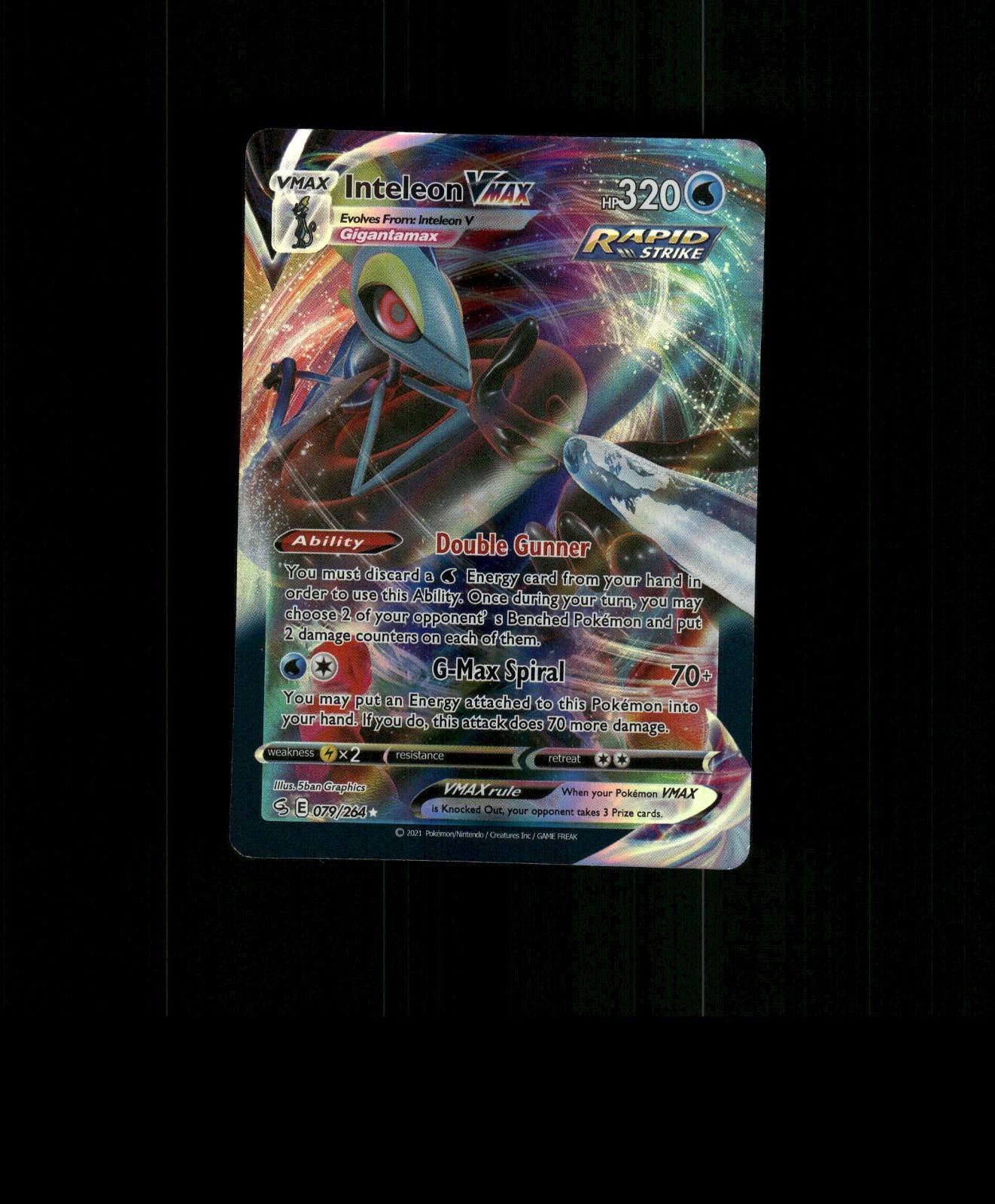 HOLO Inteleon Card READ DESCRIPTION BELOW FOR MORE DETAILS